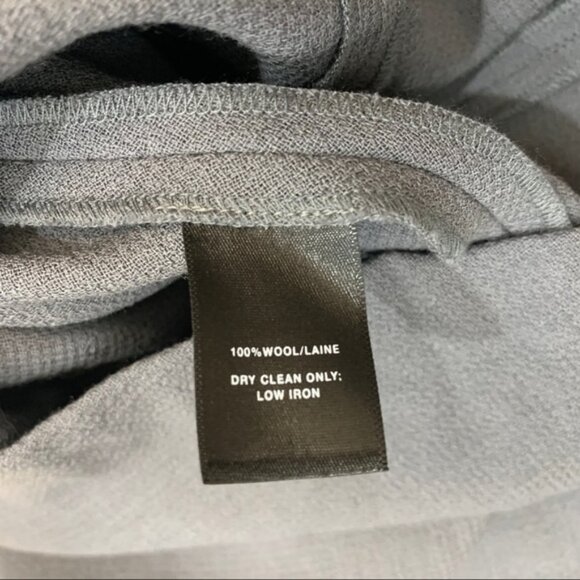 Lafayette 148 New YorkColby Sleeveless Wool Crepe Shift Dress - Picture 7 of 8